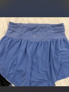 FP Movement by Free People periwinkle athletic skirt with wide waistband